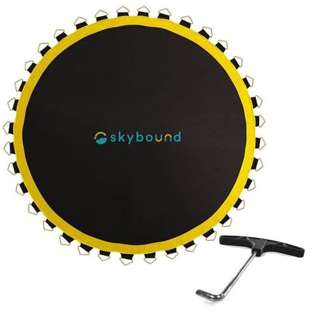 SKYBOUND SkyBound M1-159616100GS Premium 161 in. Trampoline Mat with 96 V-Rings Fits 15 ft. Frames & 6.5 in. Springs M1-159616100GS